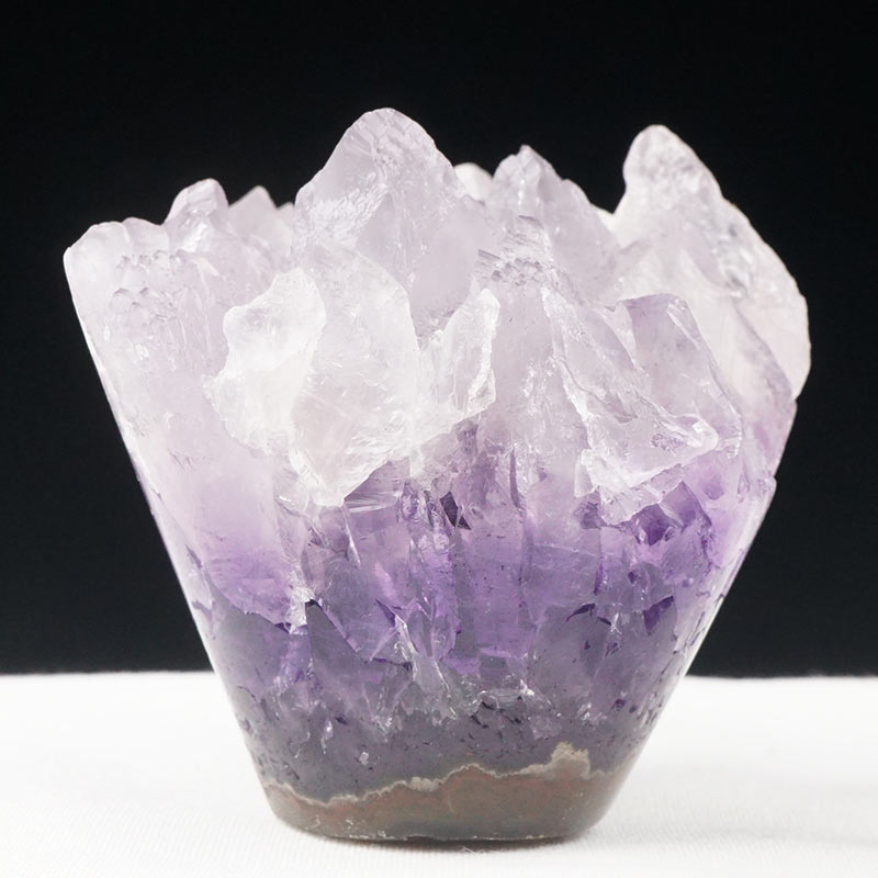 アメジスト クラスター 原石 ウルグアイ産 花型 フラワー amethyst 一点物 272-263