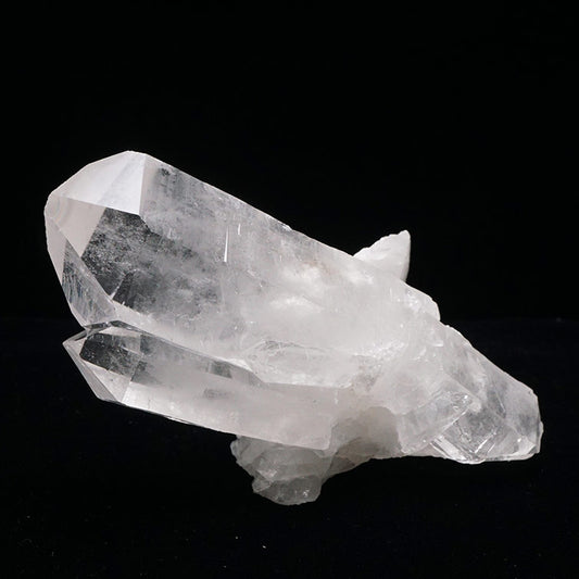 水晶 クラスター アーカンソー産 水晶 原石 一点物 272-286