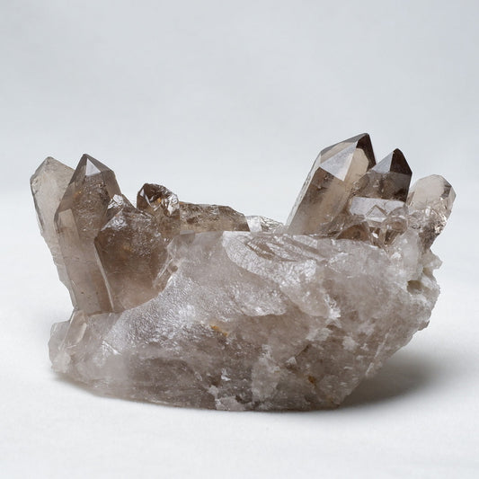スモーキークォーツ クラスター ブラジル産 モリオン 黒水晶 原石 一点物 272-295