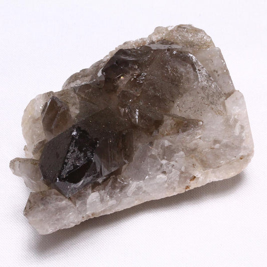 スモーキークォーツ クラスター ブラジル産 煙水晶 原石 一点物 272-320