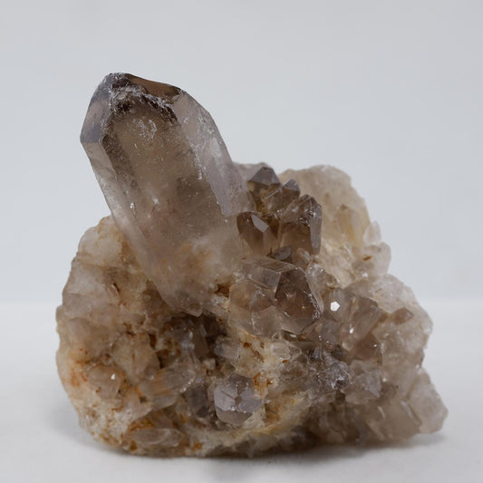 スモーキークォーツ クラスター ブラジル産 モリオン 黒水晶 原石 一点物 272-330