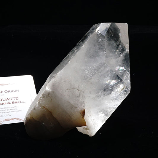 レムリアンシード 水晶 原石 ブラジル ミナスジェライス州 コリント産 証明書付属 一点物 281-141