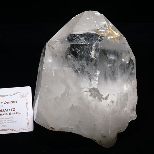 2Kg レムリアンシード 水晶 原石 ブラジル ミナスジェライス州 コリント産 証明書付属 一点物 281-147