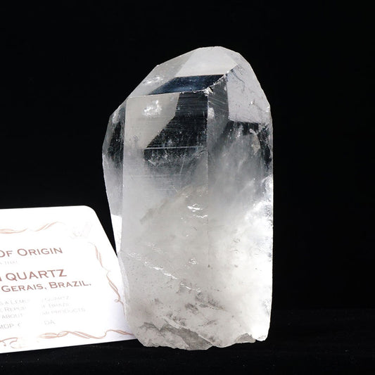 レムリアンシード 水晶 原石 ブラジル ミナスジェライス州 コリント産 証明書付属 一点物 281-148
