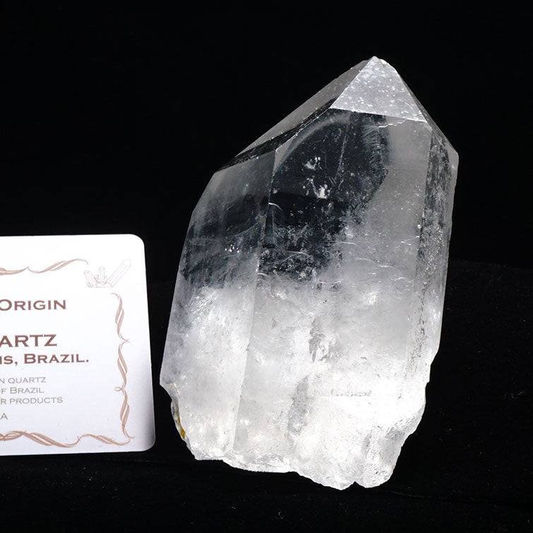 レムリアンシード 水晶 原石 ブラジル ミナスジェライス州 コリント産 証明書付属 一点物 281-151