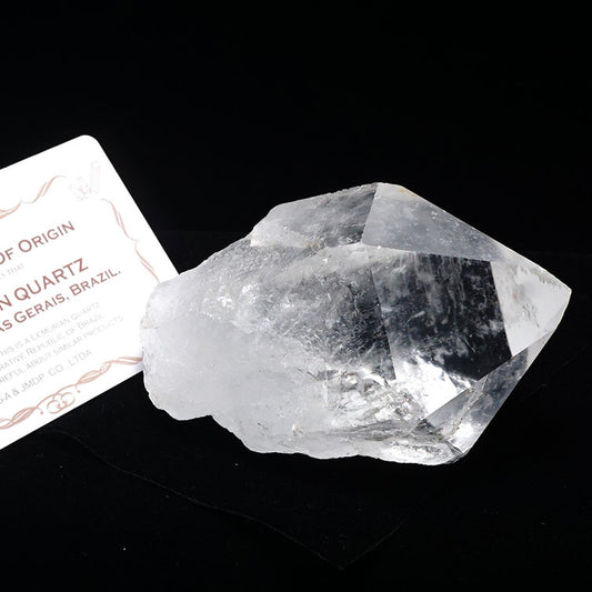 レムリアンシード 水晶 原石 ブラジル ミナスジェライス州 コリント産 証明書付属 一点物 281-155