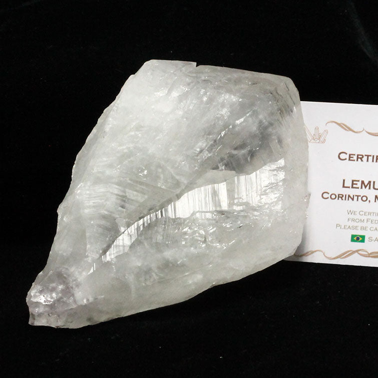 レムリアンシード 水晶 原石 カテドラルライブラリー ブラジル ミナスジェライス州 コリント産 証明書付属 一点物 281-163