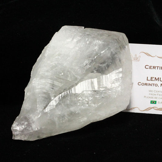 レムリアンシード 水晶 原石 カテドラルライブラリー ブラジル ミナスジェライス州 コリント産 証明書付属 一点物 281-163