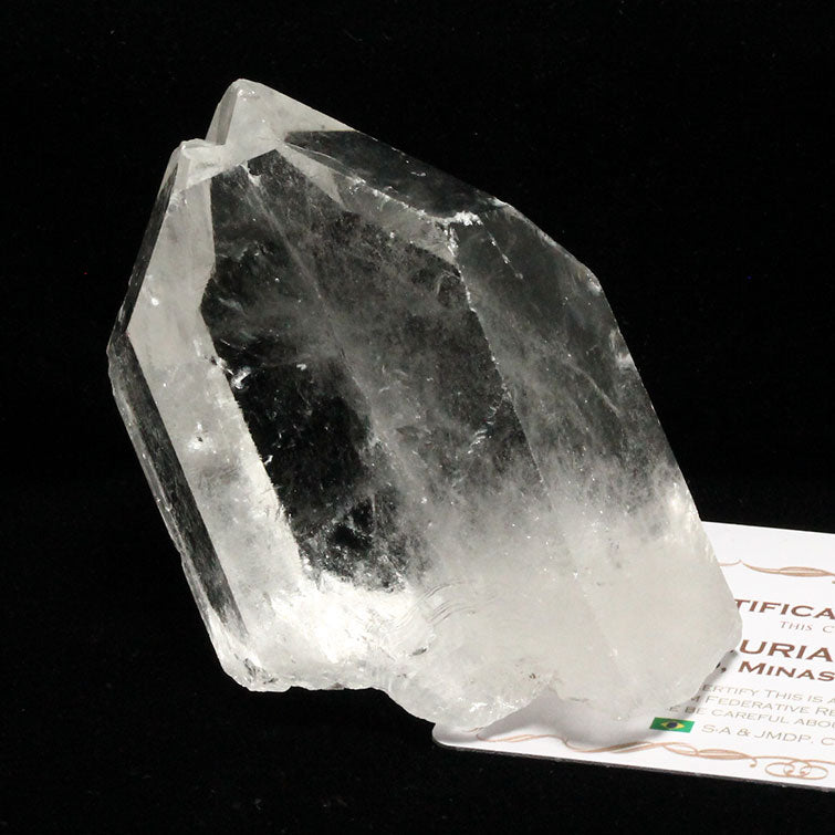 レムリアンシード 水晶 原石 カテドラルライブラリー ブラジル ミナスジェライス州 コリント産 証明書付属 一点物 281-164