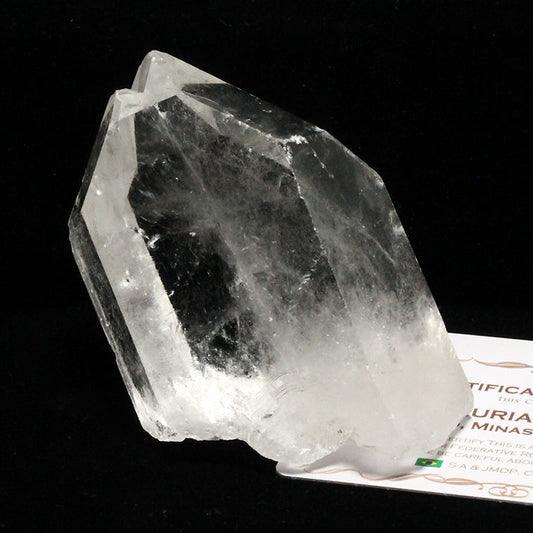 レムリアンシード 水晶 原石 カテドラルライブラリー ブラジル ミナスジェライス州 コリント産 証明書付属 一点物 281-164