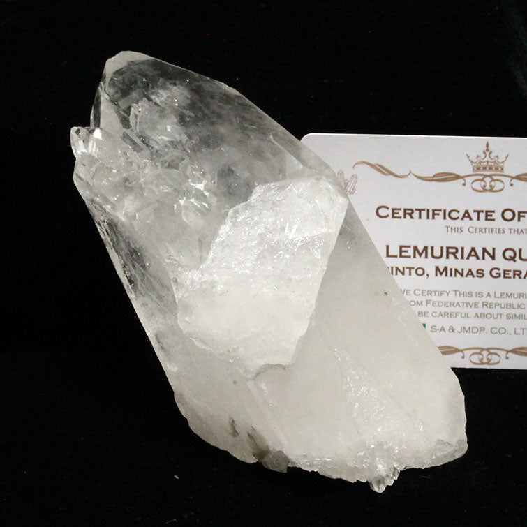 レムリアンシード 水晶 原石 ブラジル ミナスジェライス州 コリント産 証明書付属 一点物 281-167