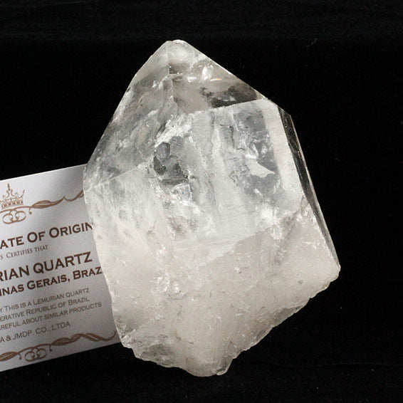 レムリアンシード 水晶 原石 ブラジル ミナスジェライス州 コリント産 証明書付属 一点物 送料無料 281-287