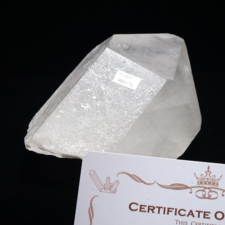 レムリアンシード 水晶 クラスター ブラジル ミナスジェライス州 コリント産 証明書付属 一点物 282-221