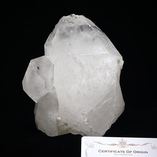 1.3Kg レムリアンシード 水晶 クラスター ブラジル ミナスジェライス州 コリント産 証明書付属 一点物 282-225
