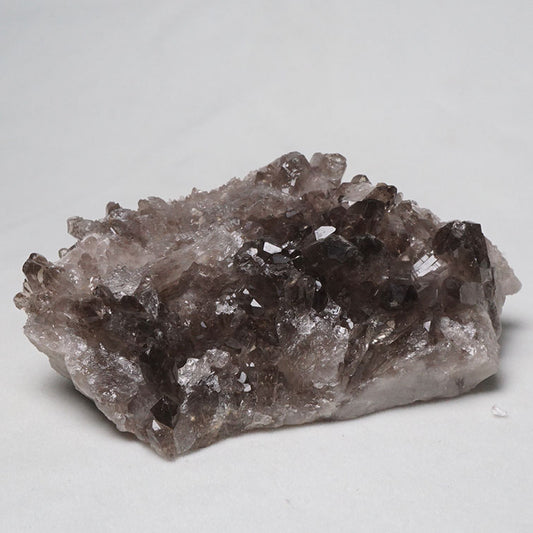 スモーキークォーツ クラスター 煙水晶 原石 モリオン 黒水晶 ブラジル産 一点物 282-513