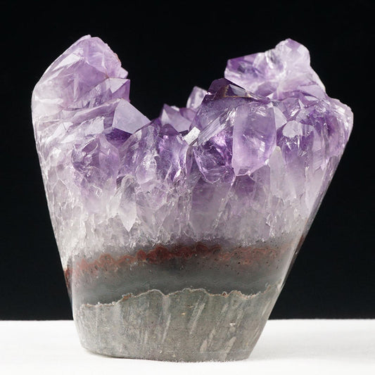 アメジスト クラスター 原石 ウルグアイ産 花型 フラワー amethyst 一点物 282-569