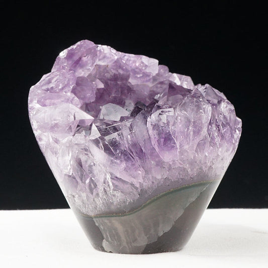 アメジスト クラスター 原石 ウルグアイ産 花型 フラワー amethyst 一点物 282-573