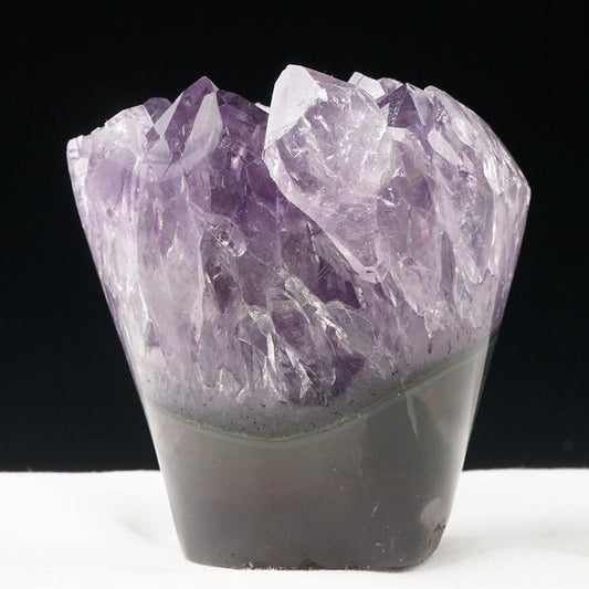 アメジスト クラスター 原石 ウルグアイ産 花型 フラワー amethyst 一点物 282-574
