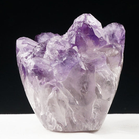 アメジスト クラスター 原石 ウルグアイ産 花型 フラワー amethyst 一点物 282-576
