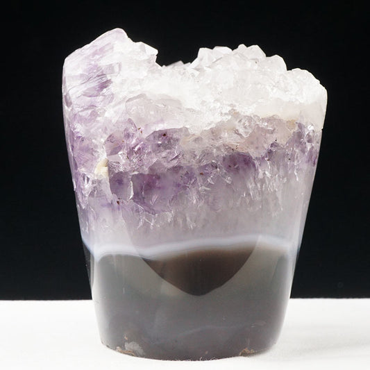 アメジスト クラスター 原石 ウルグアイ産 花型 フラワー amethyst 一点物 282-582