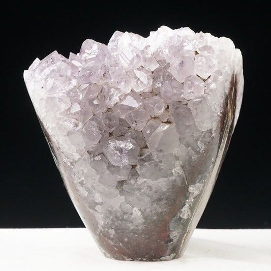 アメジスト クラスター 原石 ウルグアイ産 花型 フラワー amethyst 一点物 282-583