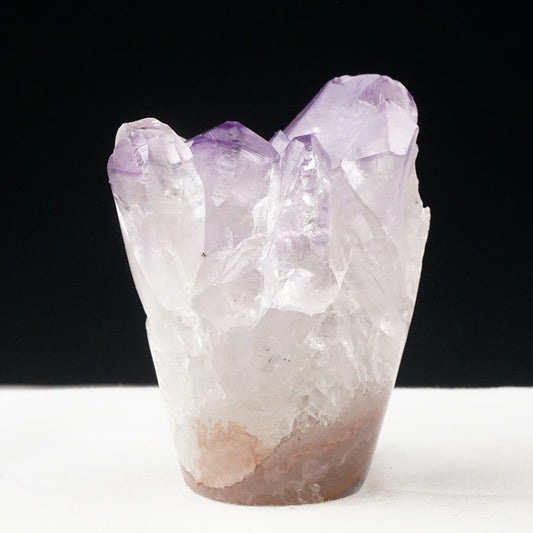 アメジスト クラスター 原石 ウルグアイ産 花型 フラワー amethyst 一点物 282-587