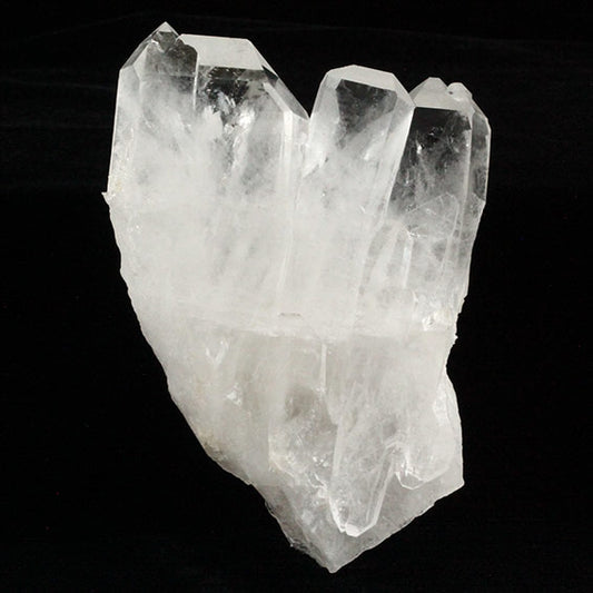 水晶 クラスター アーカンソー産 水晶 原石 一点物 送料無料 282-631