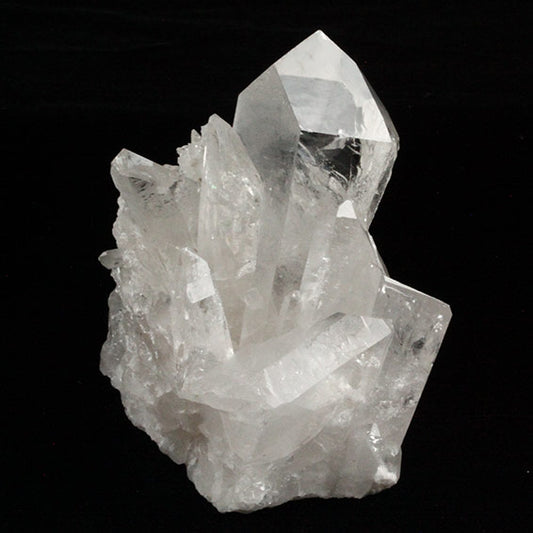 水晶 クラスター アーカンソー産 水晶 原石 一点物 送料無料 282-634