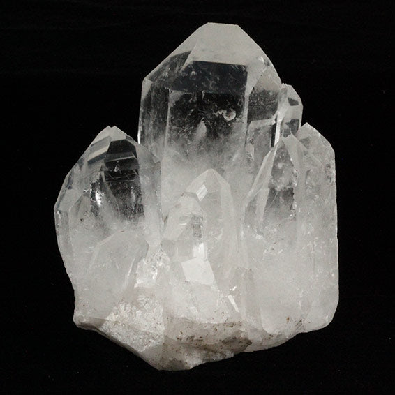 水晶 クラスター アーカンソー産 水晶 原石 一点物 送料無料 282-635