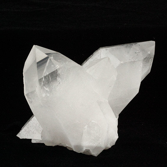 水晶 クラスター アーカンソー産 水晶 原石 一点物 送料無料 282-636