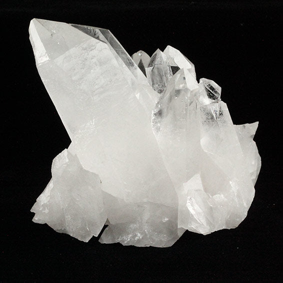 水晶 クラスター アーカンソー産 水晶 原石 一点物 送料無料 282-637