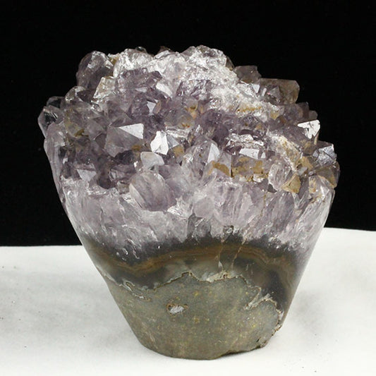 アメジストクラスター 原石 ウルグアイ産 花型 フラワー amethyst 一点物 282-665