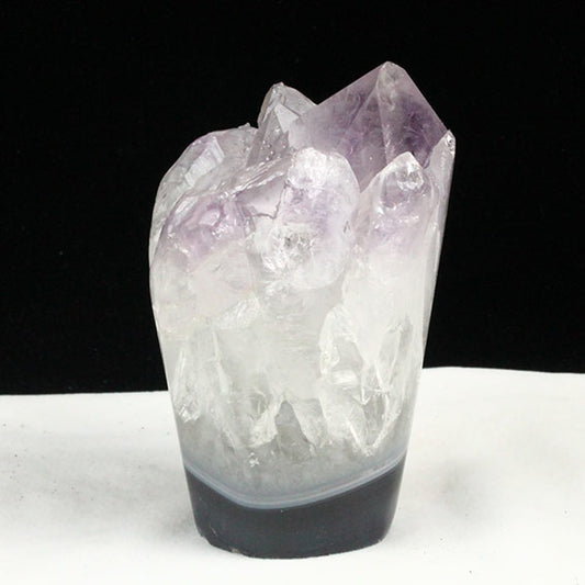 アメジストクラスター 原石 ウルグアイ産 花型 フラワー amethyst 一点物 282-666
