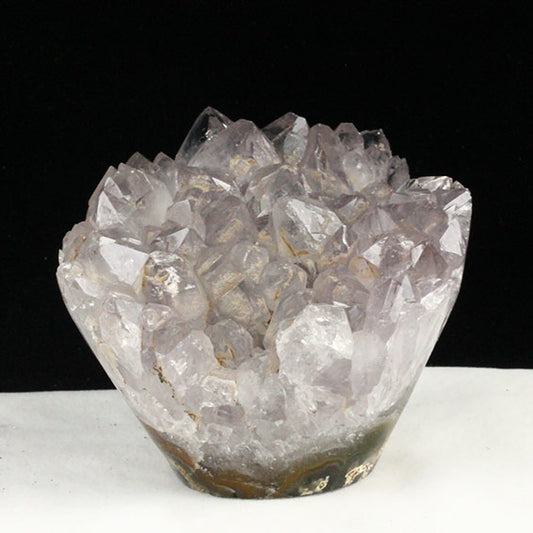 アメジストクラスター 原石 ウルグアイ産 花型 フラワー amethyst 一点物 282-668
