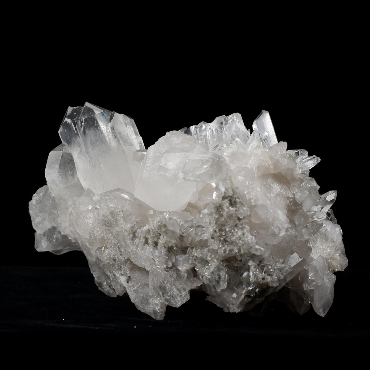 1.6Kg 水晶クラスター アーカンソー産 原石 一点物 282-707