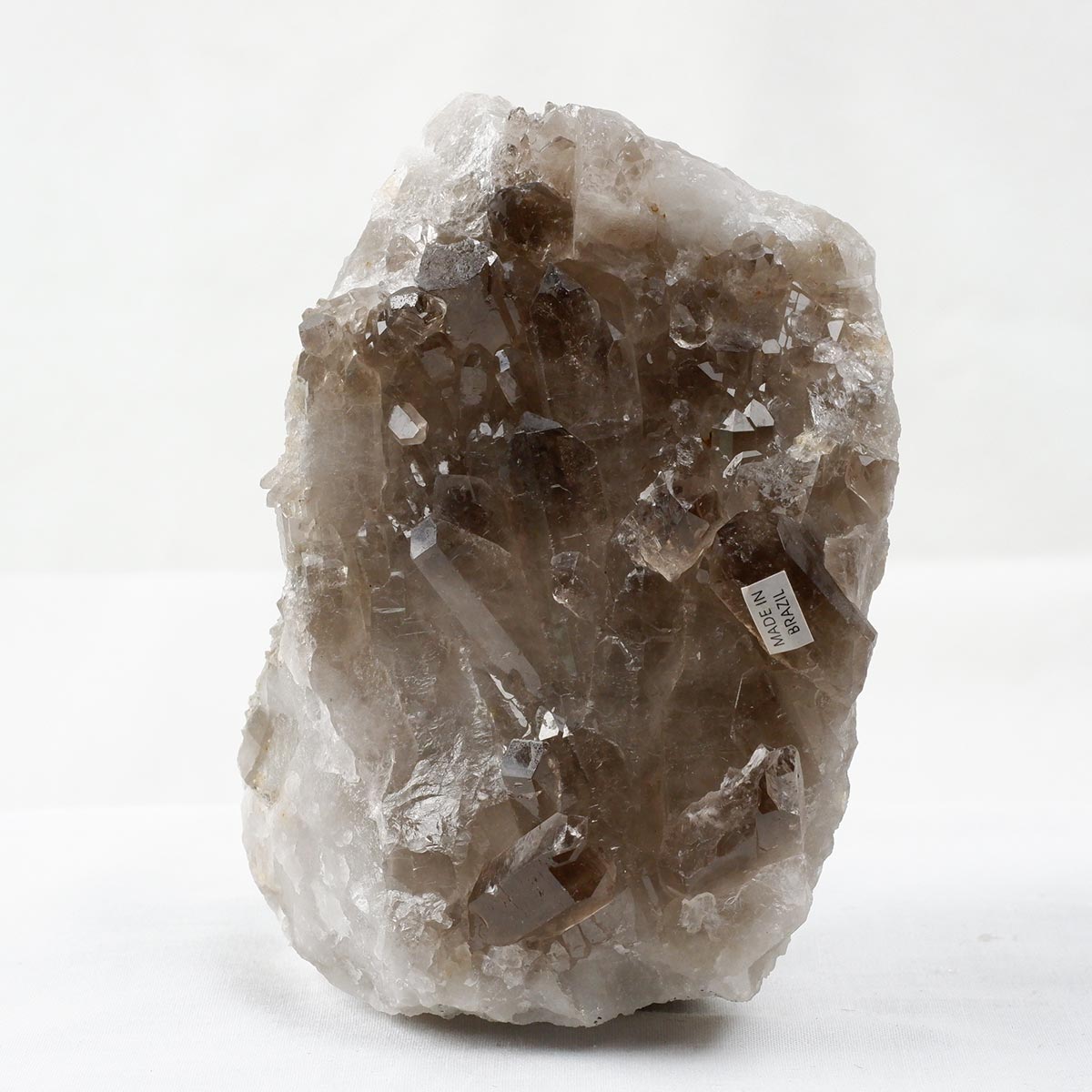 スモーキークォーツ クラスター ブラジル産 煙水晶 原石 一点物 282-731