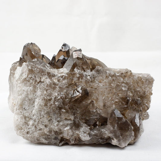 1.5Kg スモーキークォーツ クラスター ブラジル産 煙水晶 原石 一点物 282-734