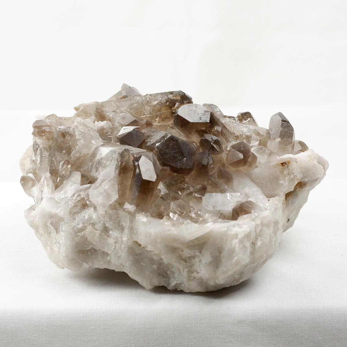 1.6Kg スモーキークォーツ クラスター ブラジル産 煙水晶 原石 一点物 282-735