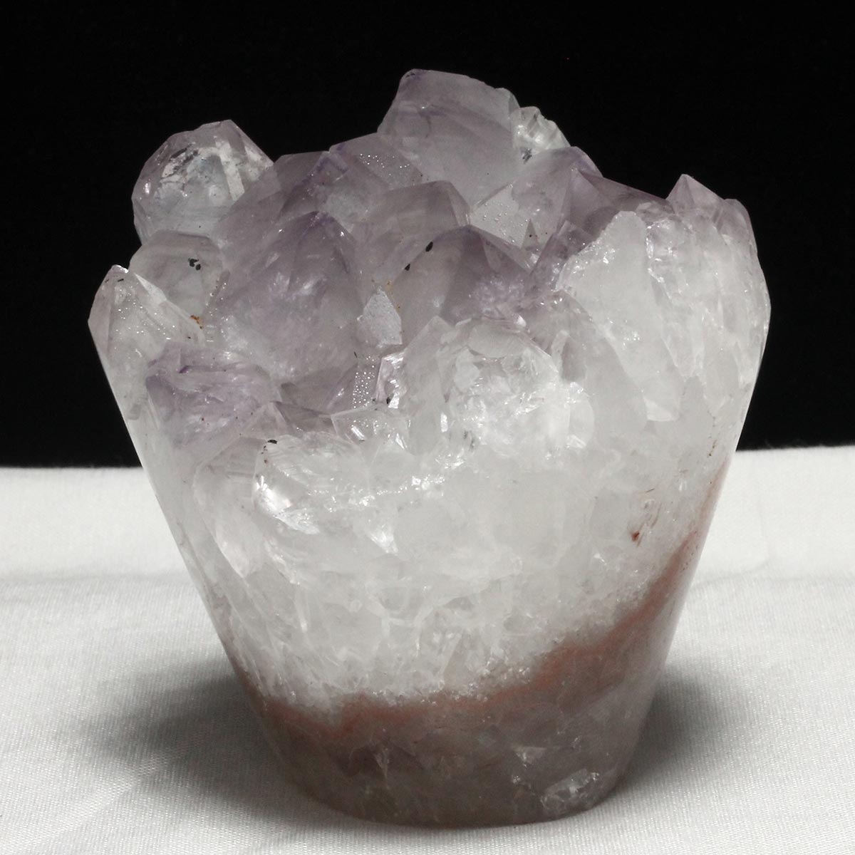 アメジスト クラスター アメジスト 原石 ウルグアイ産 花型 フラワー amethyst 一点物 282-736