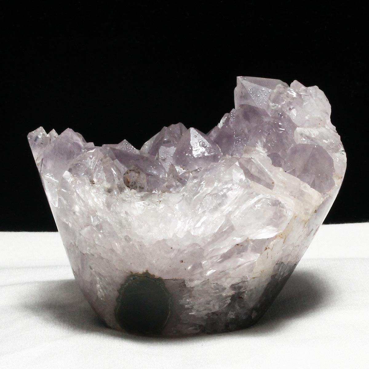 アメジスト クラスター アメジスト 原石 ウルグアイ産 花型 フラワー amethyst 一点物 282-741