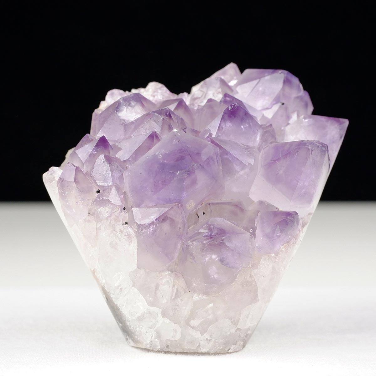 アメジスト クラスター アメジスト 原石 ウルグアイ産 花型 フラワー amethyst 一点物 282-743