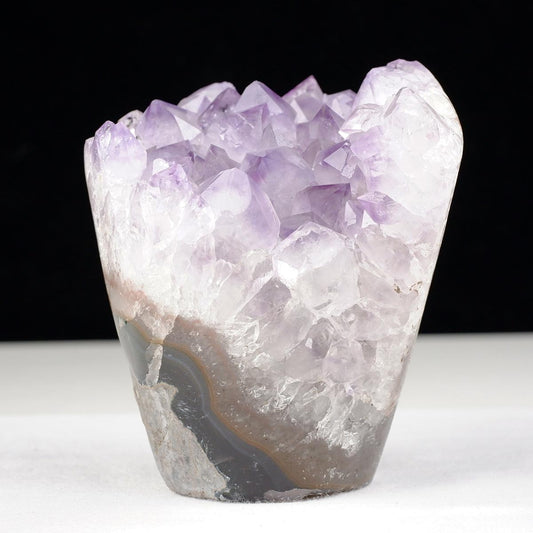 アメジスト クラスター アメジスト 原石 ウルグアイ産 花型 フラワー amethyst 一点物 282-744