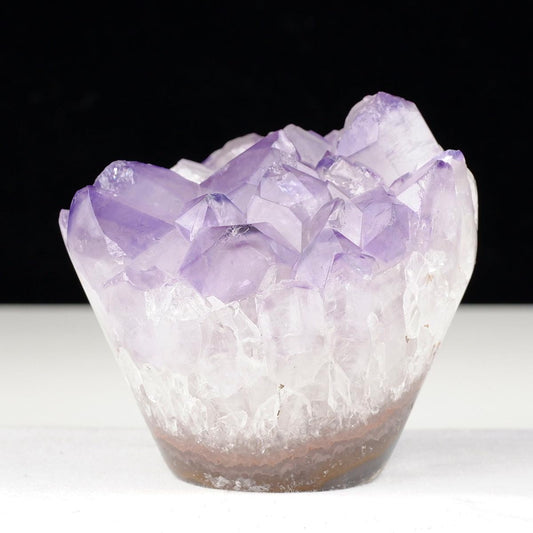 アメジスト クラスター アメジスト 原石 ウルグアイ産 花型 フラワー amethyst 一点物 282-745
