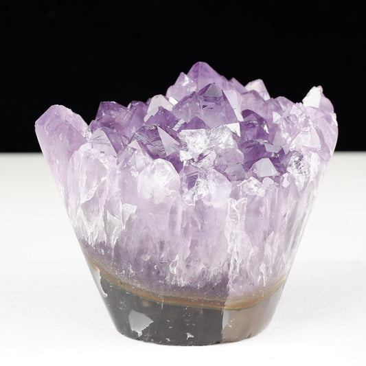 アメジスト クラスター アメジスト 原石 ウルグアイ産 花型 フラワー amethyst 一点物 282-750