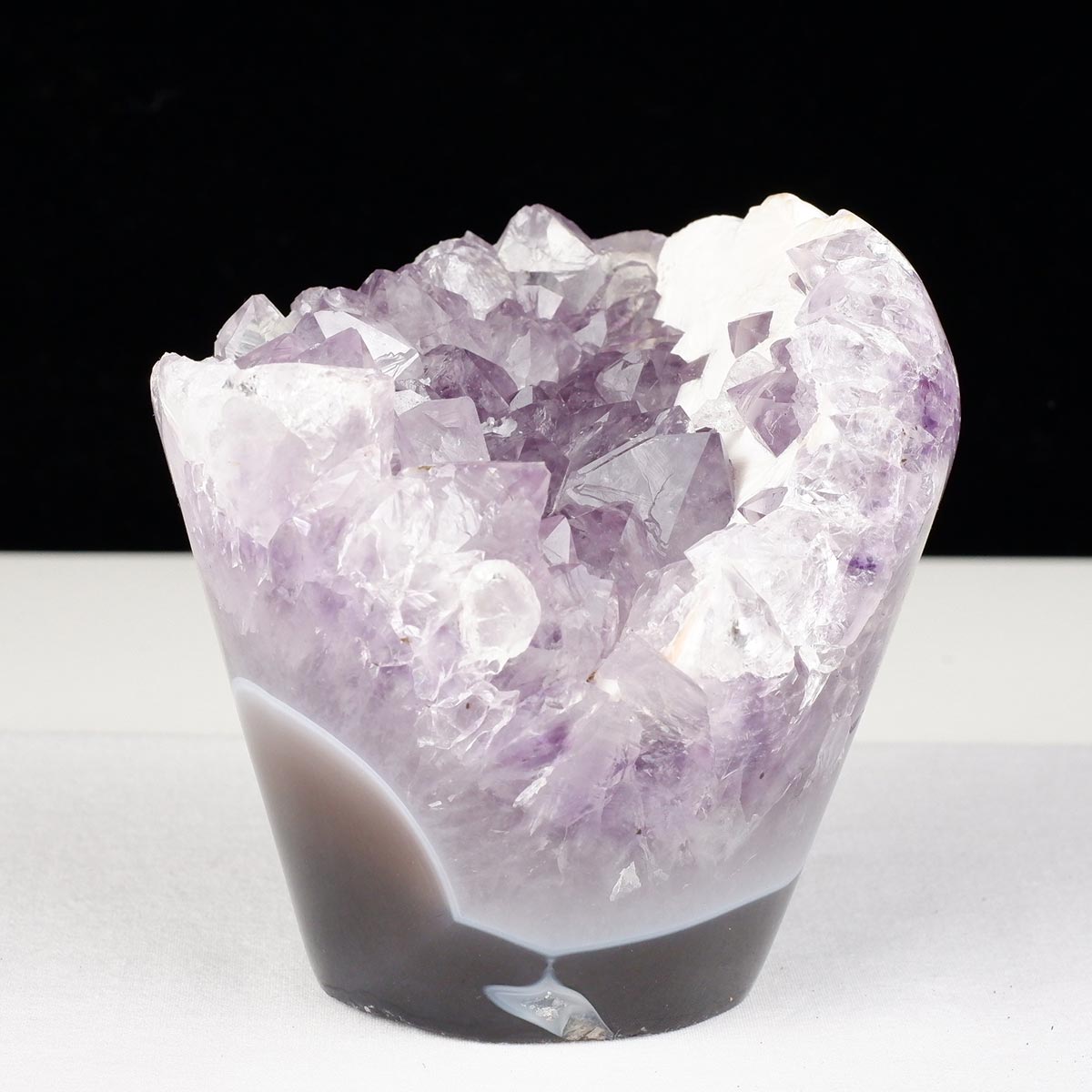 1Kg アメジスト クラスター アメジスト 原石 ウルグアイ産 花型 フラワー amethyst 一点物 282-754