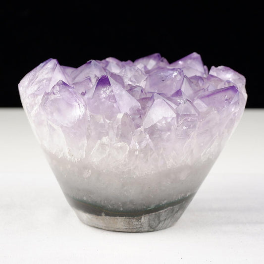 アメジスト クラスター アメジスト 原石 ウルグアイ産 花型 フラワー amethyst 一点物 282-756