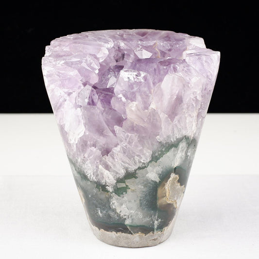 1.6Kg アメジスト クラスター アメジスト 原石 ウルグアイ産 花型 フラワー amethyst 一点物 282-757