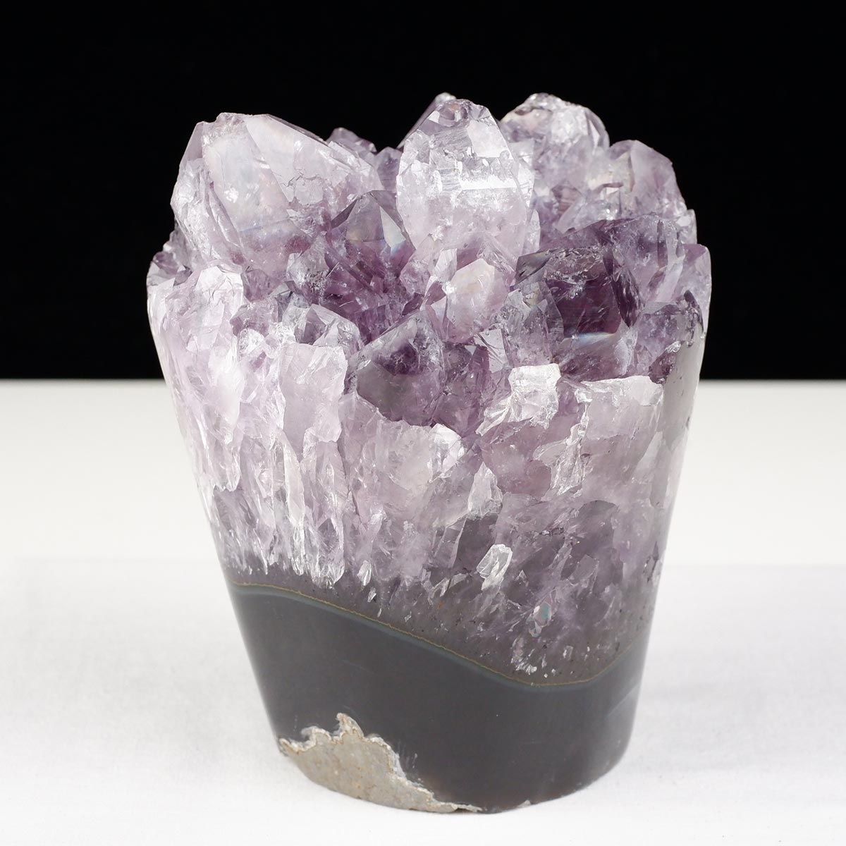 1.4Kg アメジスト クラスター アメジスト 原石 ウルグアイ産 花型 フラワー amethyst 一点物 282-759