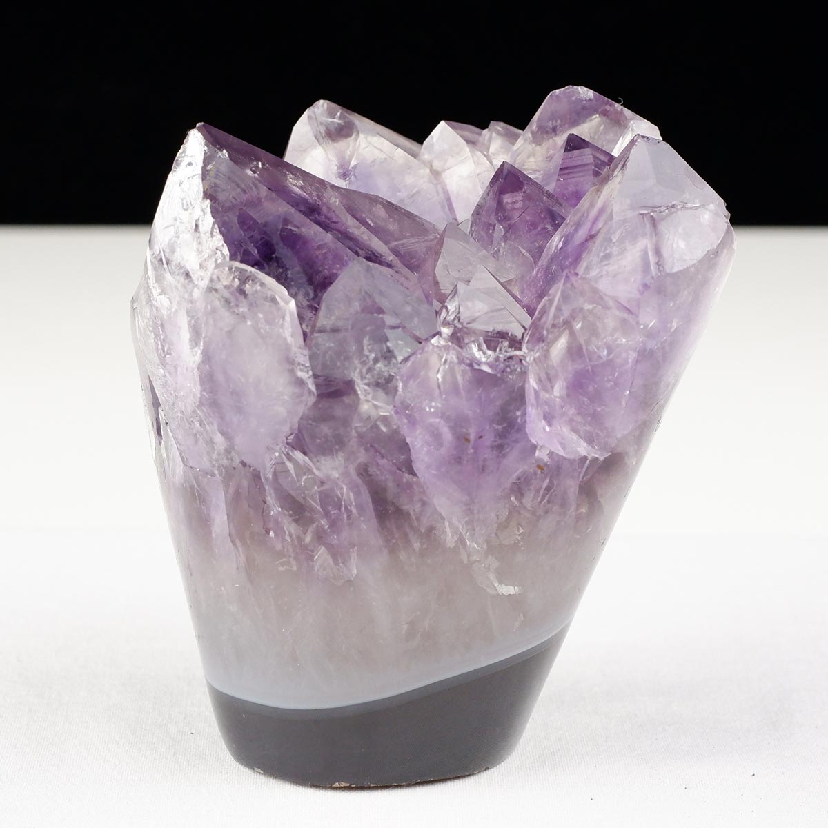 アメジスト クラスター アメジスト 原石 ウルグアイ産 花型 フラワー amethyst 一点物 282-760