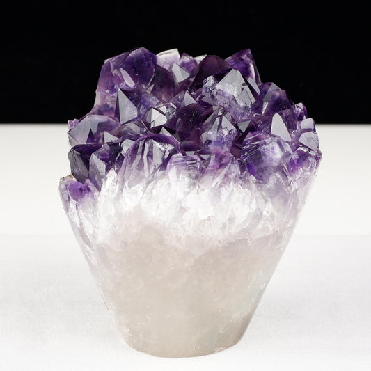 アメジスト クラスター アメジスト 原石 ウルグアイ産 花型 フラワー amethyst 一点物 282-761